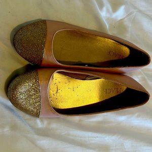 Children’s place ballet slippers - good condition